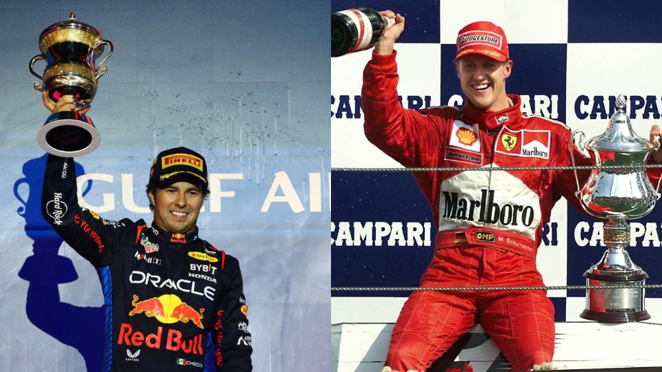 Sergio Pérez continúa acrecentando su historia en la Fórmula 1, esta vez al superar los puntos que hizo en su tiempo el histórico piloto Michael Schumacher.