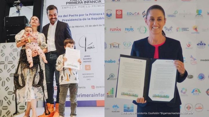 Candidatos a la presidencia de México firman Pacto por la Primera Infancia