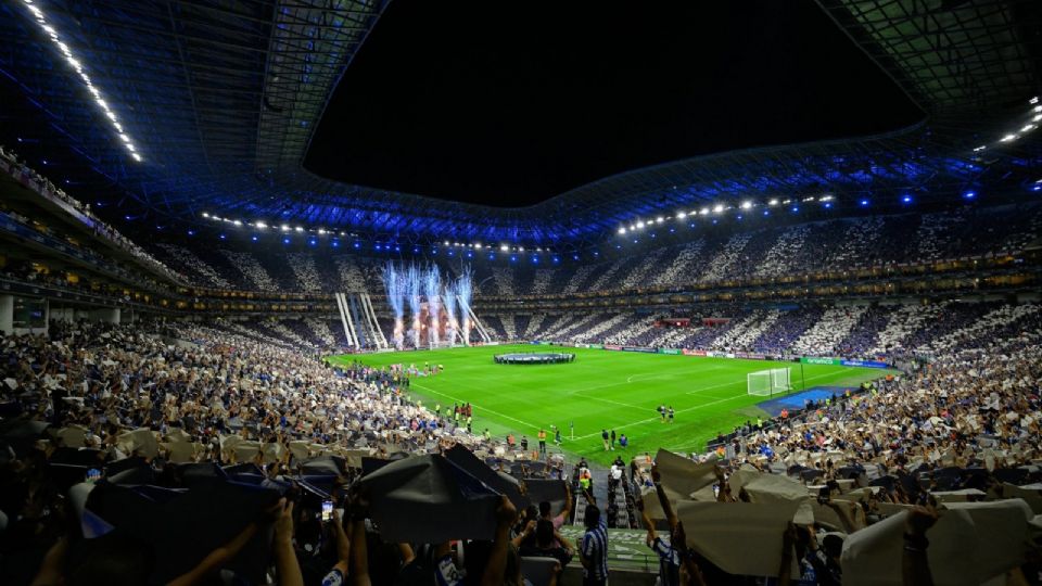 Vista general del Estadio BBVA.