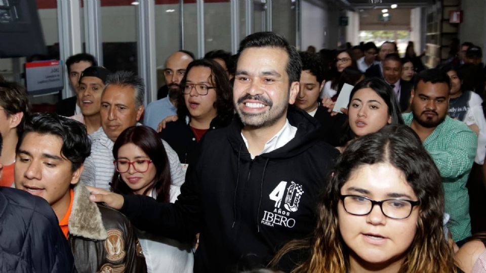 Jorge Álvarez Máynez, candidato presidencial de Movimiento Ciudadano.