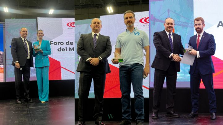 Candidatos a la alcaldía de Monterrey presentan propuestas de movilidad ante Cámara de Construcción