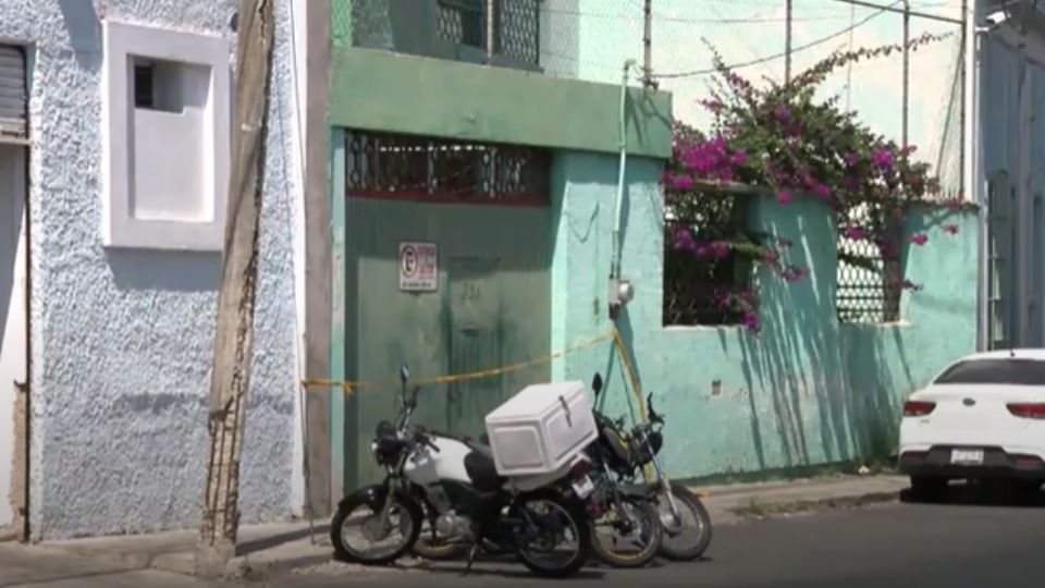 Domicilio donde fue encontrado un hombre sin vida tras ser picado por una araña en Guadalajara