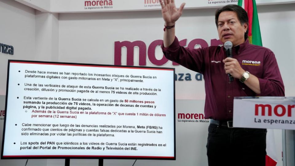 Mario Delgado, dirigente nacional de Morena.