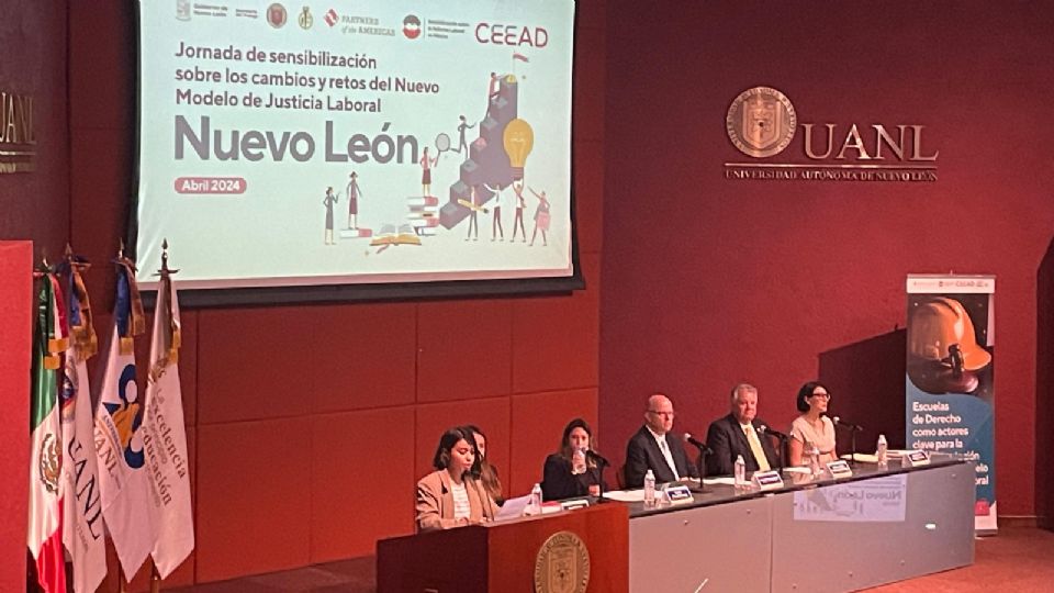 Jornada sobre el Nuevo Modelo de Justicia Laboral en la UANL.