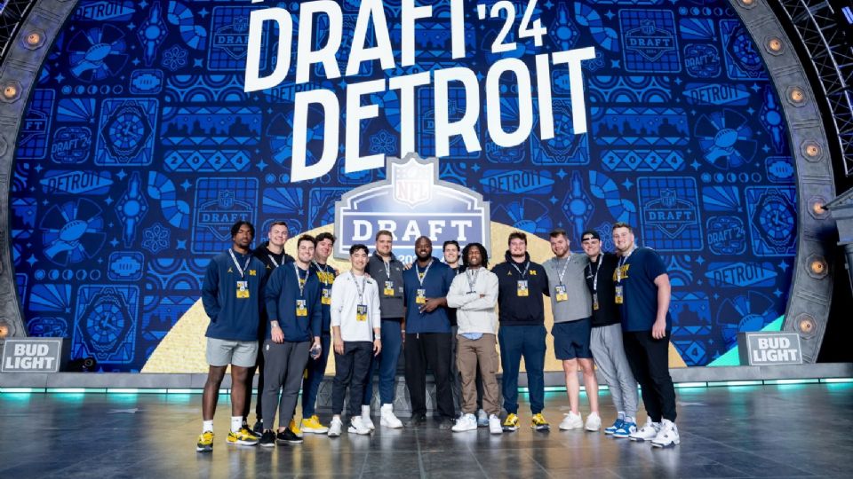 Jugadores de Michigan Football, campeones estudiantiles del 2023, se hicieron presente en el Draft, donde varios de ellos han sido seleccionados