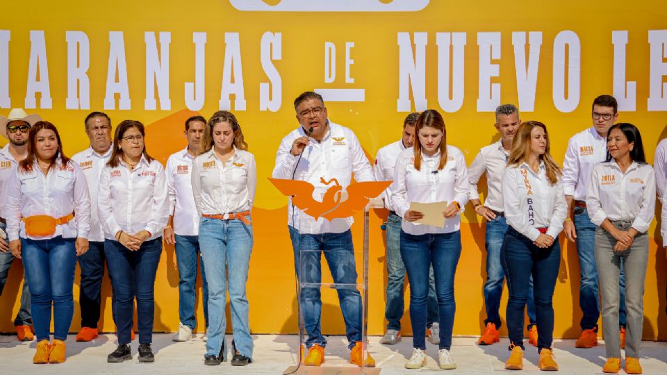 Candidatos de MC al Congreso de NL.