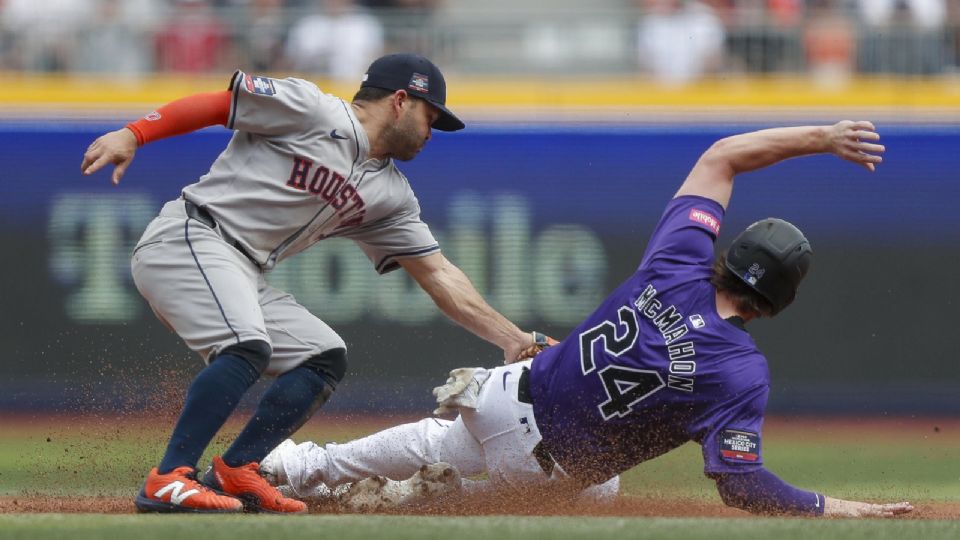 MLB: Astros vuelven a vencer a los Rockies 8-2 en México