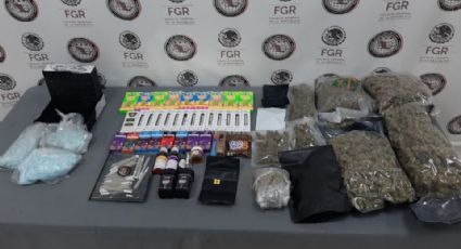 Aseguran casi 17 mil pastillas de fentanilo y diversas drogas en Santa Catarina