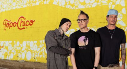 ¿Fans del agua mineral? Blink-182 lanzó guiño a Topo Chico en el Pa’l Norte