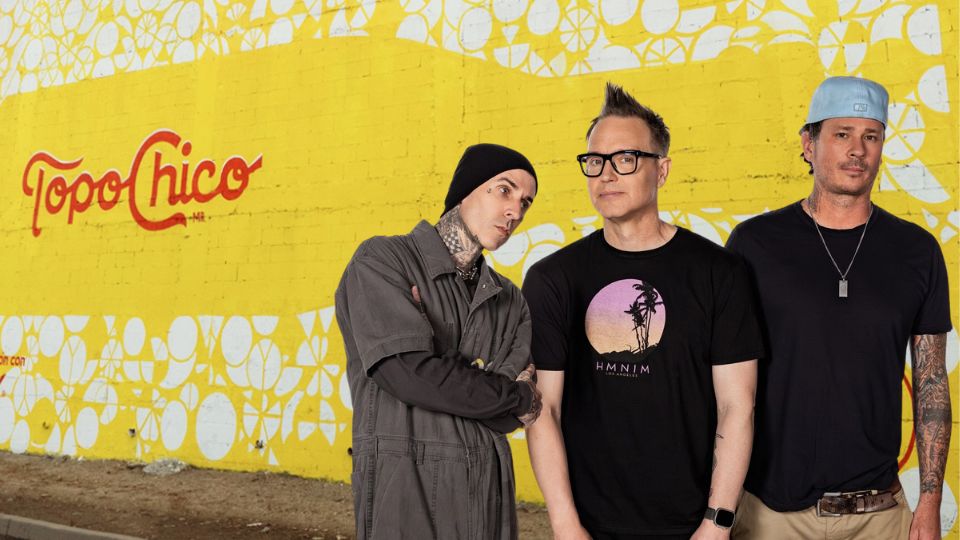 Blink-182 llama a Monterrey 'la casa del agua Topo Chico'