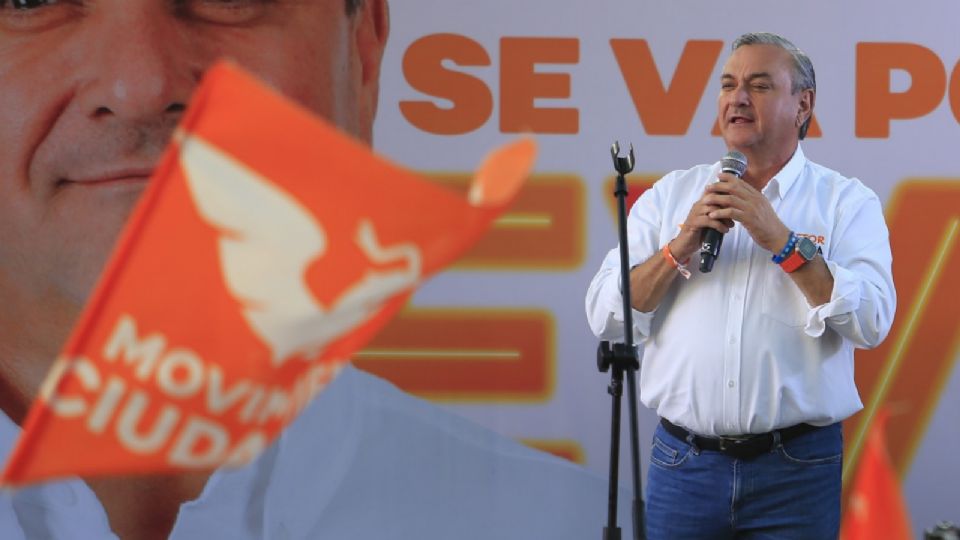 Héctor García, candidato de Movimiento Ciudadano a la alcaldía de Guadalupe.