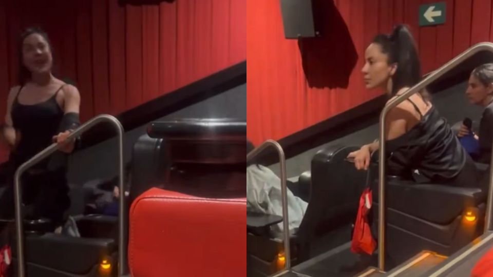 Mujer hace comentarios homofóbicos durante función de cine