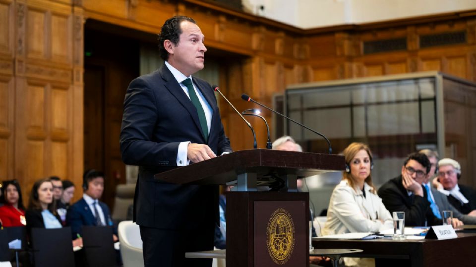 Alejandro Celorio Alcántara, representante de México ante la Corte Internacional.