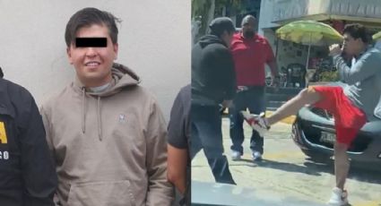 Filtran video de la detención de 'Fofo' Márquez tras golpear a una mujer en Naucalpan