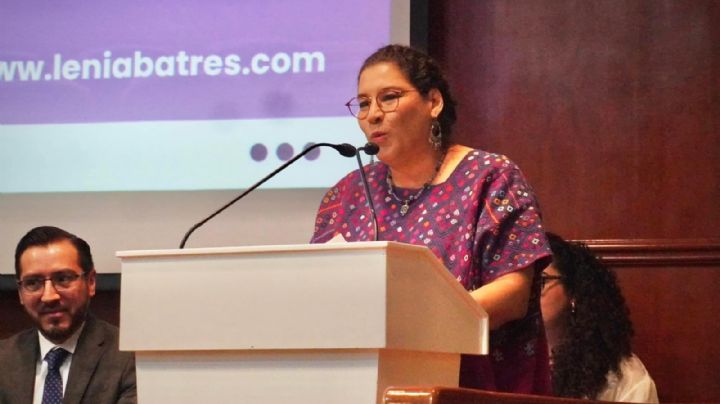 Lenia Batres presenta informe de labores en la SCJN