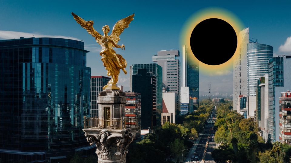 Eclipse en la CDMX.