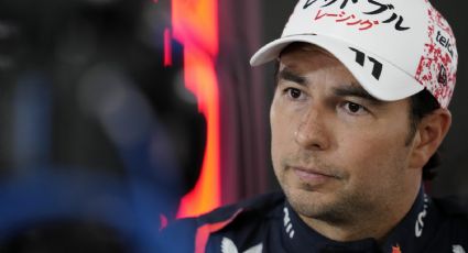 'Checo' Pérez: Espero poder pasar a Max (Verstappen) en la arrancada