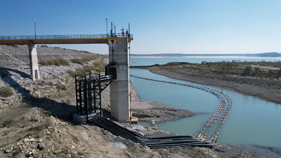 Los bajos niveles de agua en las presas de NL siguen a la baja.