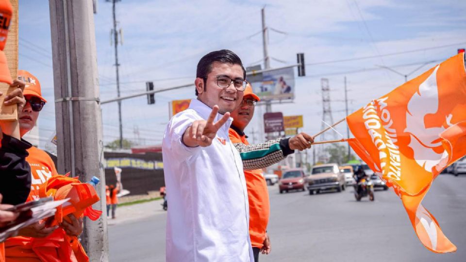 Félix Arratia, candidato de Movimiento Ciudadano a la alcaldía de Juárez.