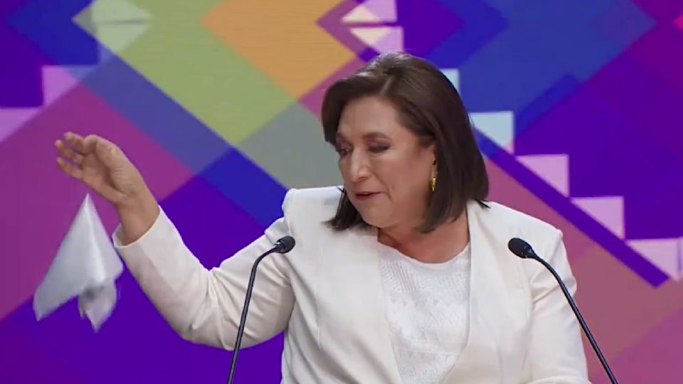 Xóchitl Gálvez califica como “un desastre” el formato del primer debate presidencial