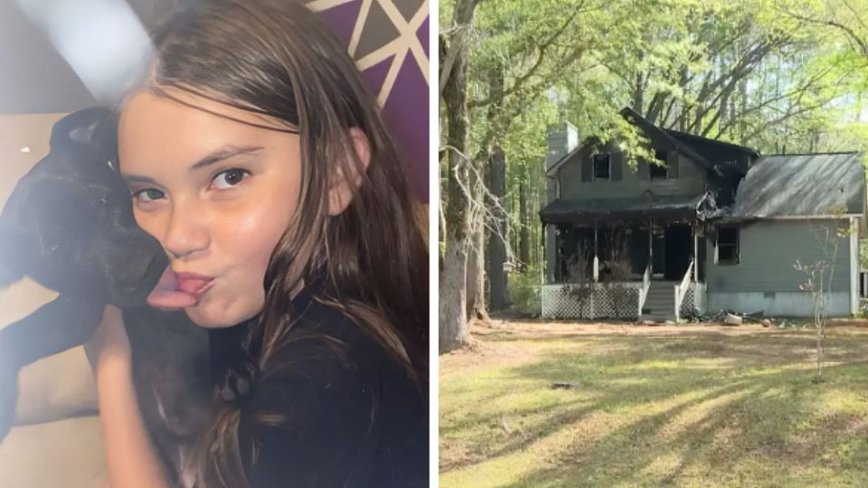 Katelynn Simond, de 11 años, murió mientras intentaba salvar a su cachorro en EU