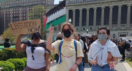 Casa Blanca critica a estudiantes de la Universidad de Columbia por protestas a favor de Palestina