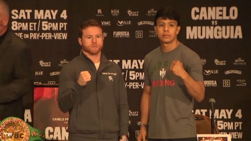 Los peleadores mexicanos tuvieron la conferencia de prensa rutinaria previo a un combate.