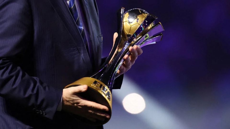 El trofeo del Mundial de Clubes