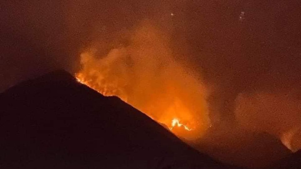 Incendio en ejido 'La Chona' | Facebook / Asociación Tamaulipeca De Antigüedades y Coleccionistas ATAC