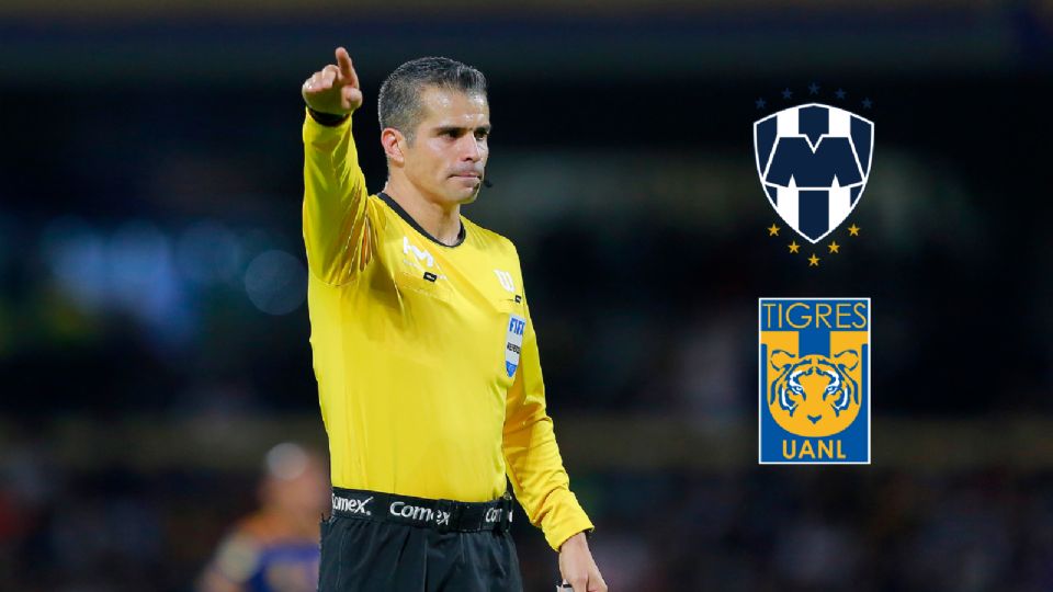 Fernando Hernández será el encargado de impartir justicia en el duelo de vuelta entre Rayados y Tigres, en el Estadio BBVA