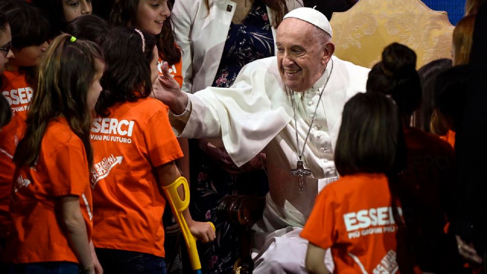 El Papa Francisco I alertó sobre la baja natalidad en Europa.