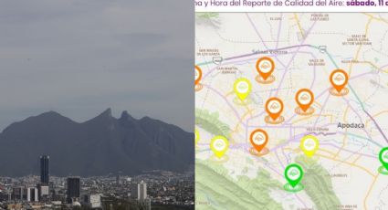 Predomina la mala calidad del aire en Monterrey