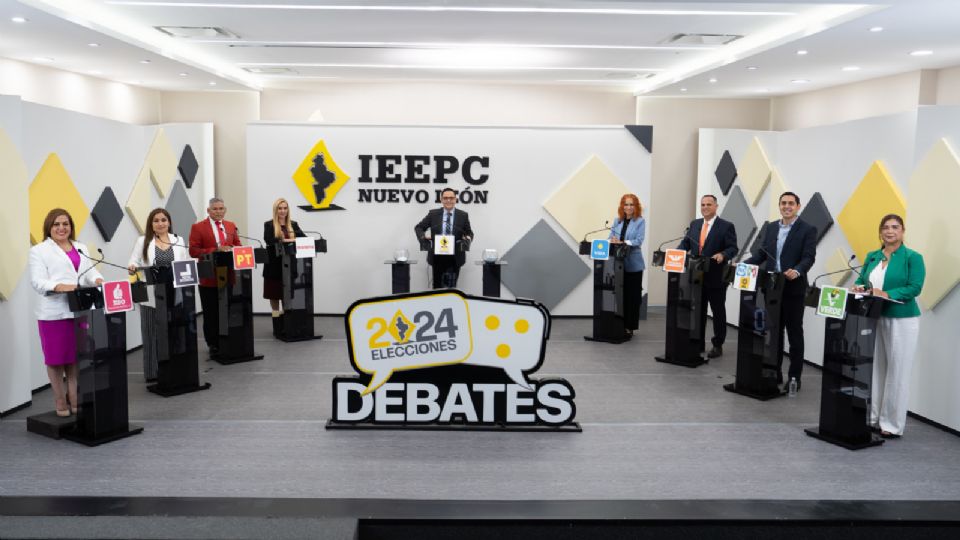 Debate entre candidatos a la alcaldía de Apodaca