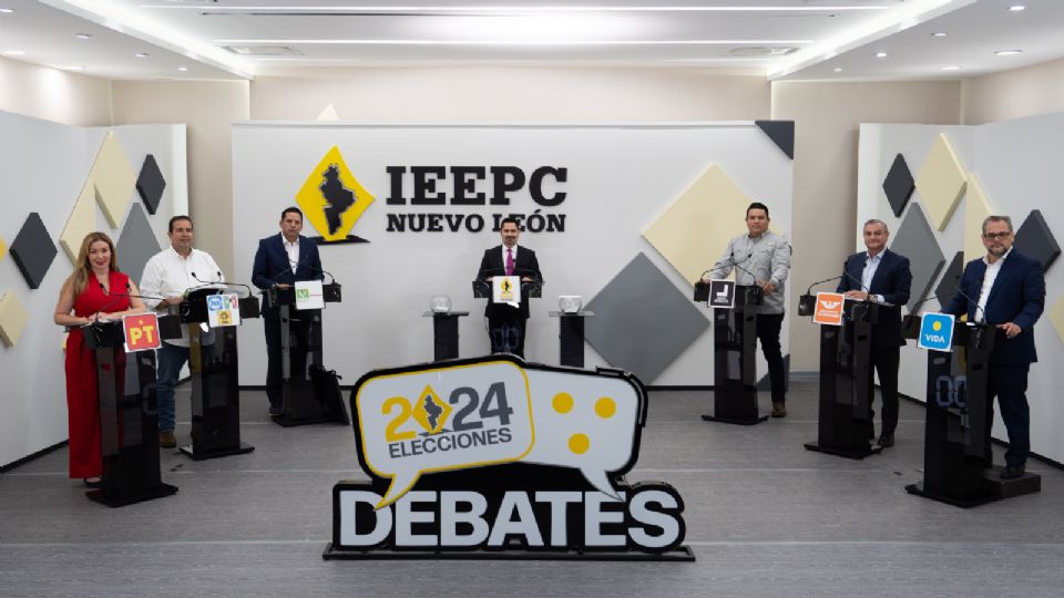 Debate entre los candidatos a la alcaldía de Guadalupe.