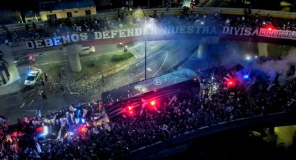 Ahora sí...Afición da recibimiento a Rayados previo al Clásico Regio 137