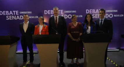 Candidatos al Senado por NL debaten propuestas... y acusaciones