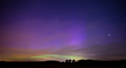 ¿Aurora boreal en Nuevo León? Joven comparte la fotografía del supuesto fenómeno