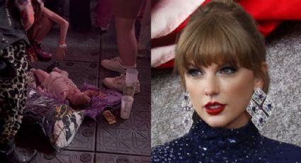 Fan de Taylor Swift deja a su bebé en el piso durante concierto en París