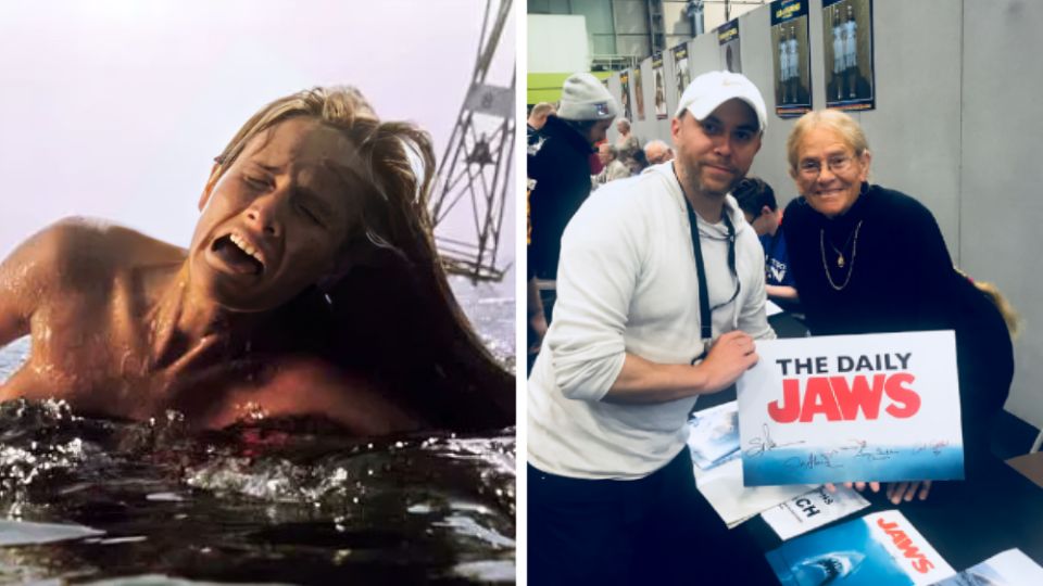 Susan Backlinie es recordada por una de las escenas más icónicas de la cinta Jaws