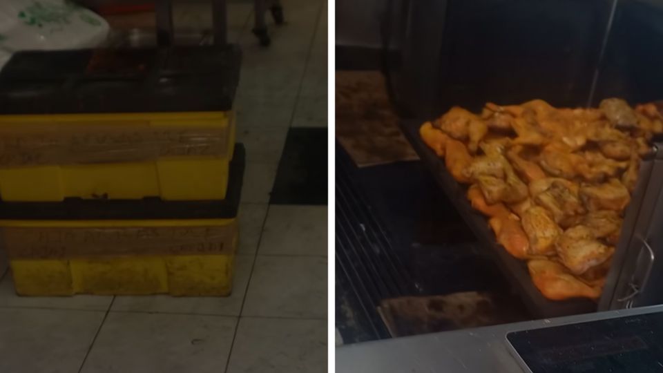 Joven denunció que negocio en Aztlán recalienta el pollo que les queda