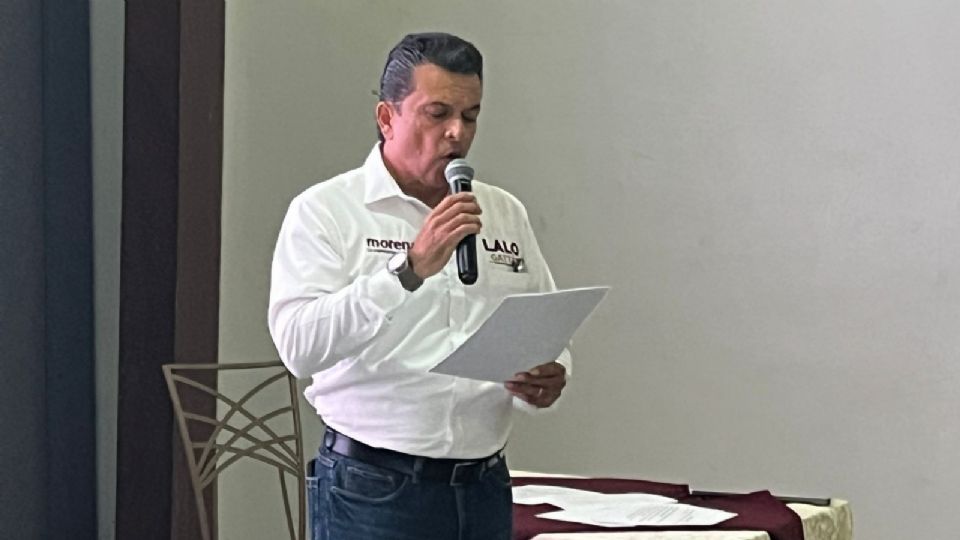 Eduardo Gattas Báez, candidato a la reelección por la alcaldía de Cd. Victoria.