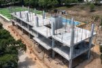 Nuevo campus de la UANL en Santiago lleva 80% de avance en obra