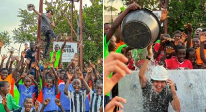 Alexis Omman, influencer mexicano, construye pozo de agua en África