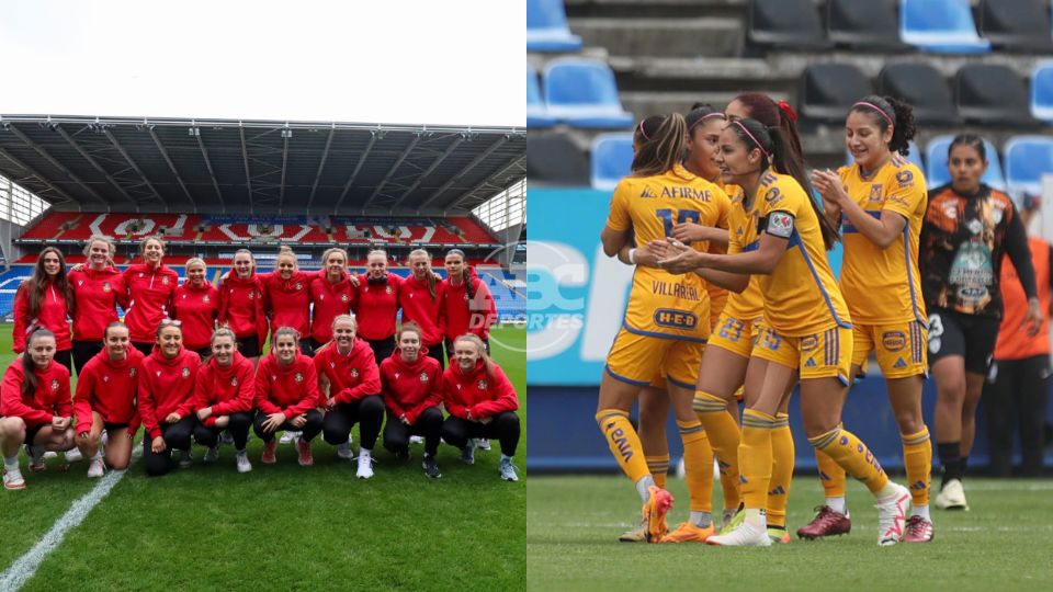 Club Tigres tendrá otra prueba europea, ahora ante el Wrexham AFC Women, de la categoría más alta del futbol de Gales.