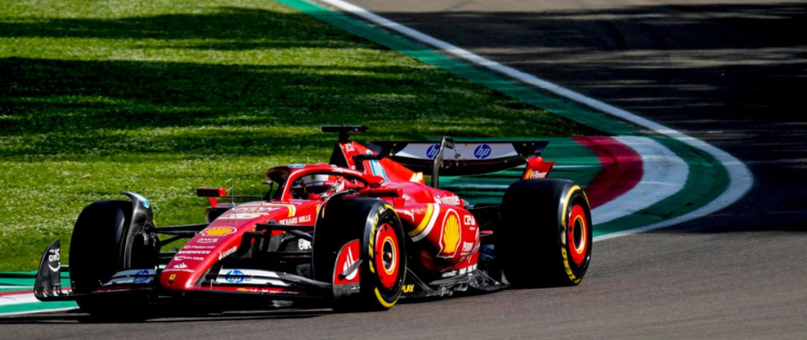 F1: Charles Leclerc se afianza en Imola; ‘Checo’ Pérez, sufre