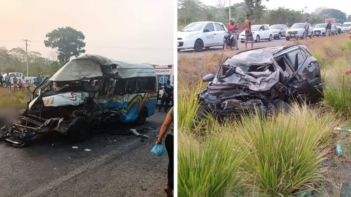 Tragedia en Tabasco: Mueren 11 personas en accidente carretero