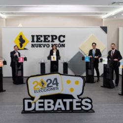 Candidatos debaten por la alcaldía de Monterrey 2024