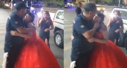 Video: Quinceañera sorprende a su padre que no pudo asistir a su fiesta en Torreón