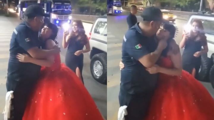 Video: Quinceañera sorprende a su padre que no pudo asistir a su fiesta en Torreón