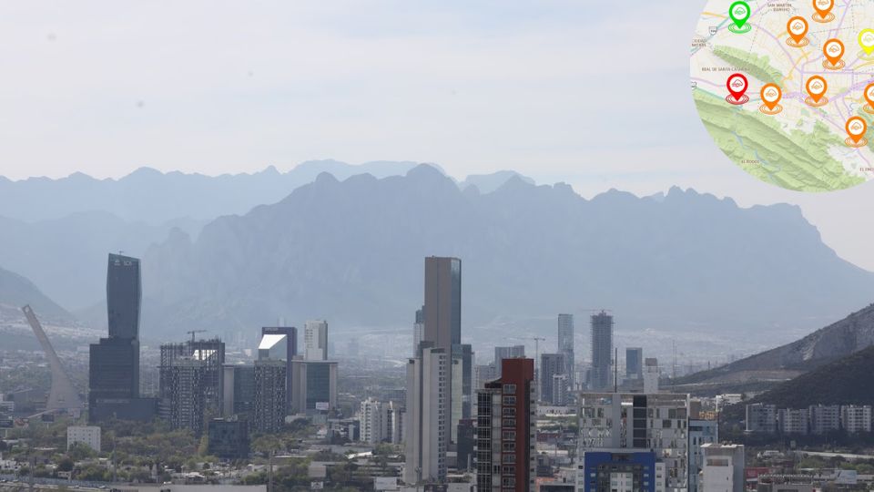 Mala calidad del aire en la zona metropolitana de Monterrey